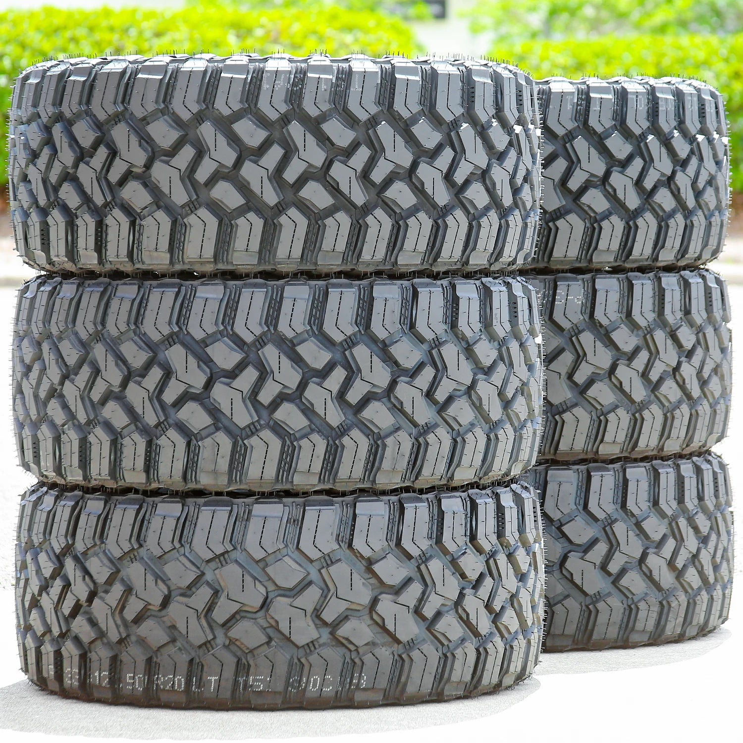 6 Tires Tesche Tires Ridge Blade X/MT LT 33X12.50R20 Load F 12 Ply MT M/T Mud