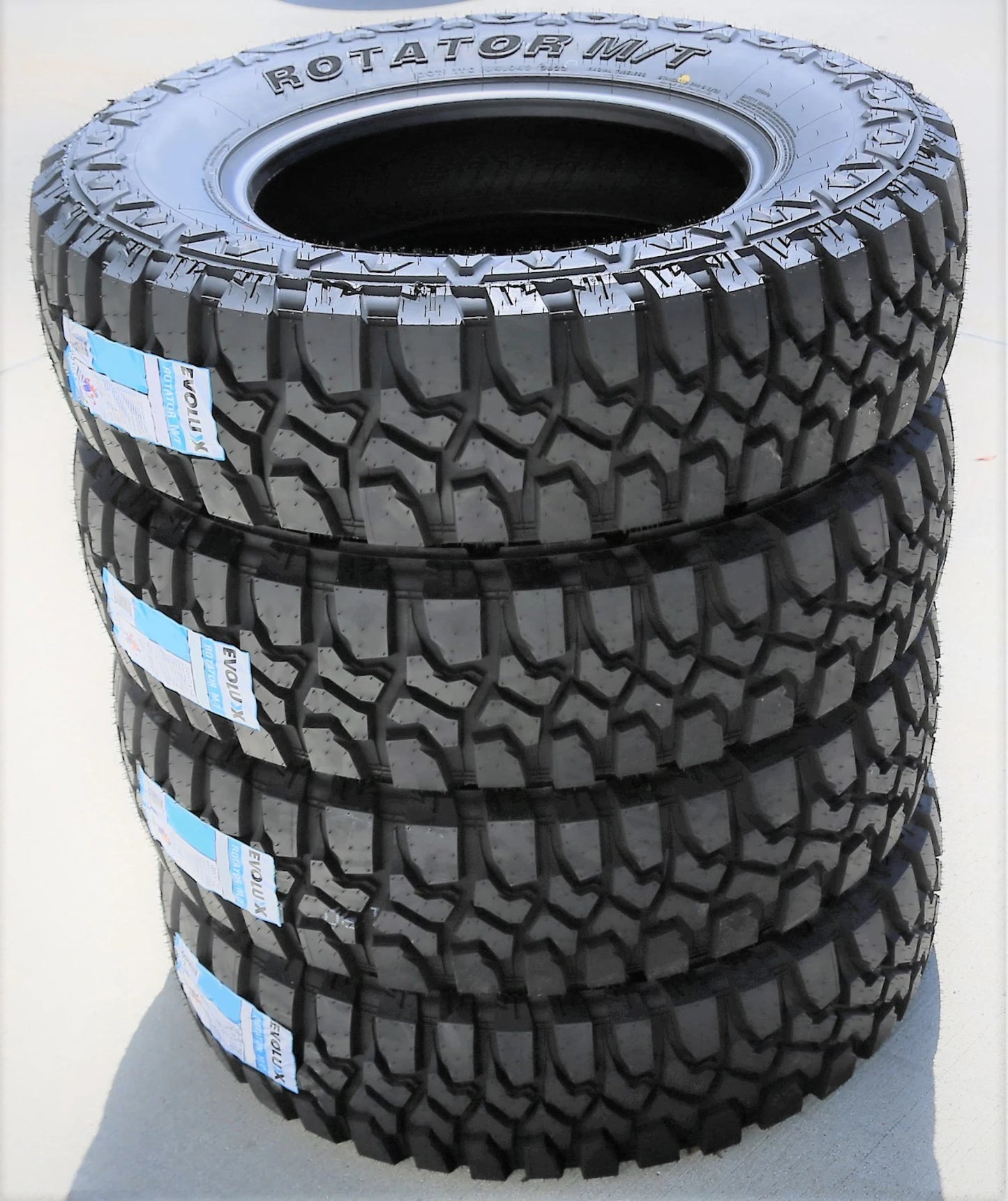 2 Tires Evoluxx Rotator M/T LT 305/70R16 Load E 10 Ply MT Mud