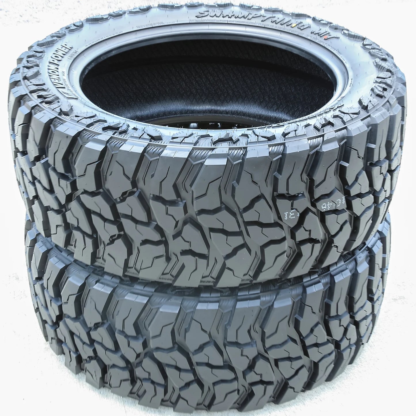 2 Tires Venom Power Swampthing M/T Xtreme Dirt 35X12.50R22 F 12 Ply MT Mud