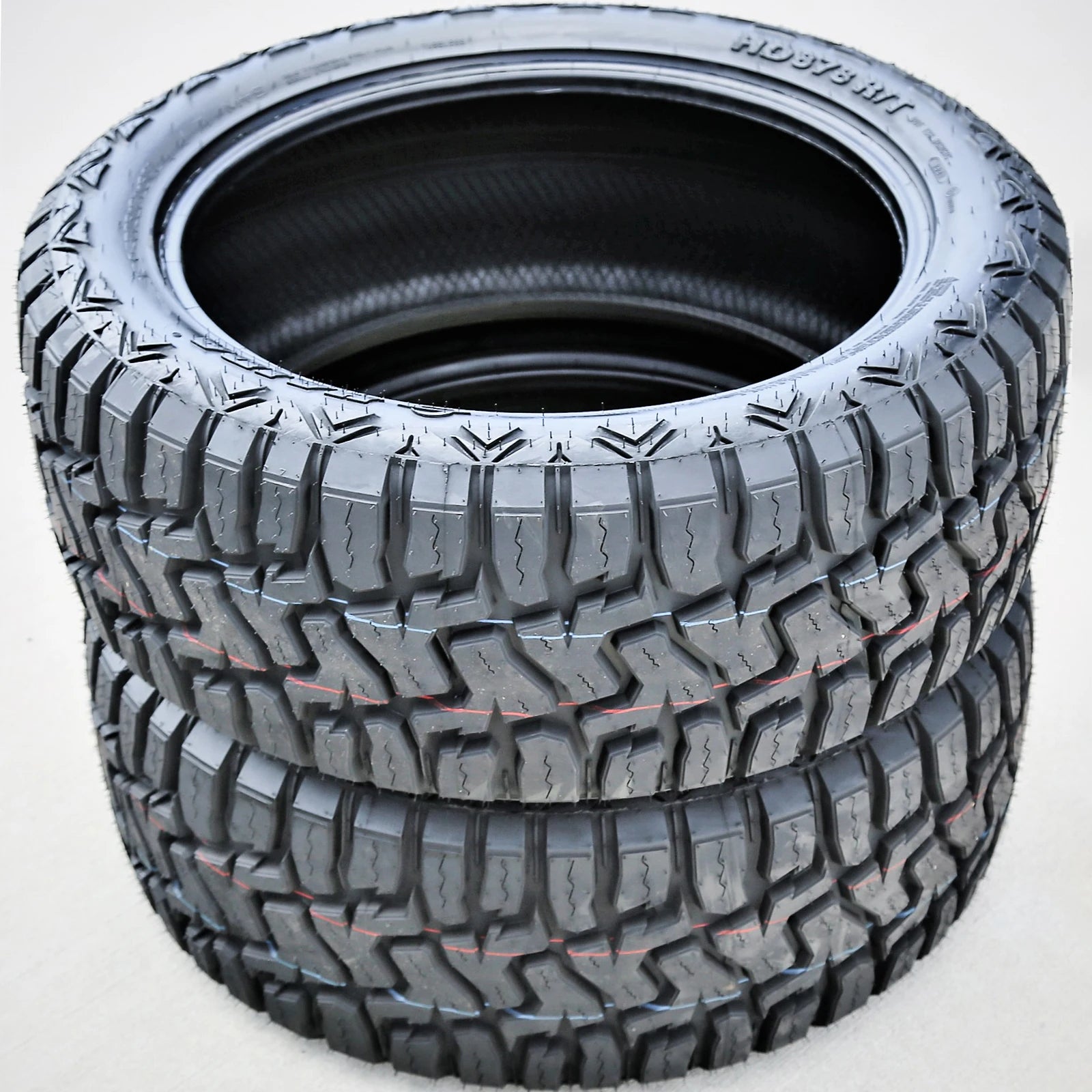 2 Tires Haida HD878 R/T LT 35X12.50R22 117Q E 10 Ply RT Rugged Terrain