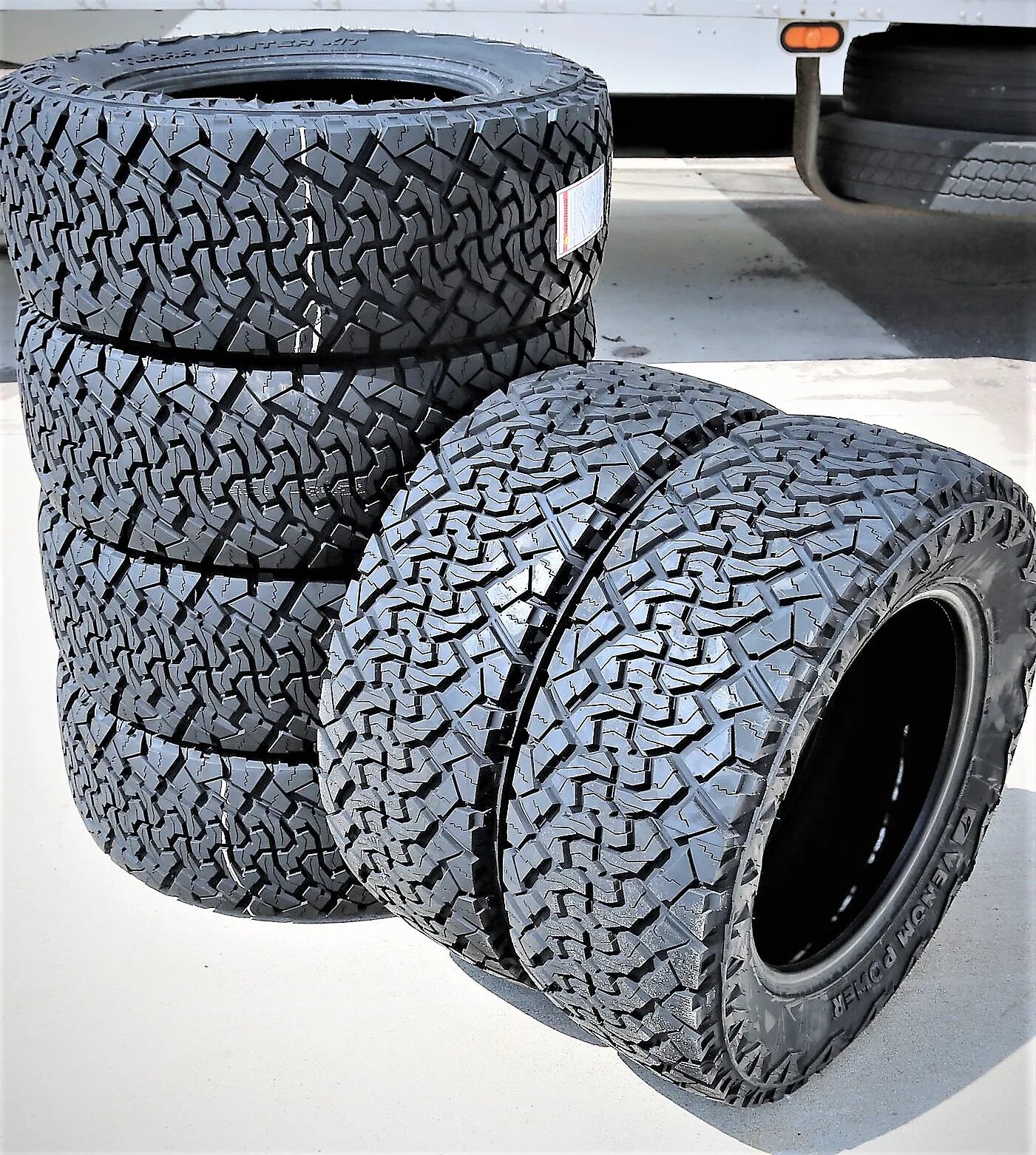 6 Tires Venom Power Terra Hunter X/T LT 35X12.50R20 E 10 Ply Extreme Terrain