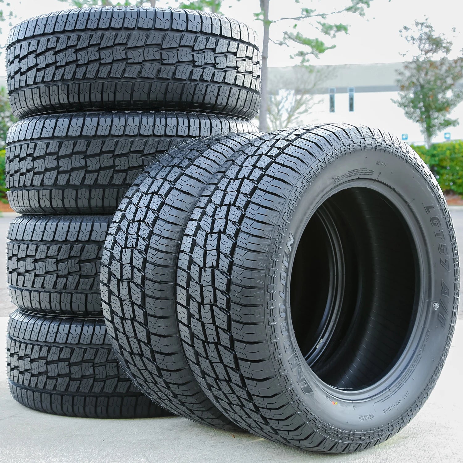 6 Tires Landgolden LGT57 A/T LT 235/85R16 Load E 10 Ply AT All Terrain