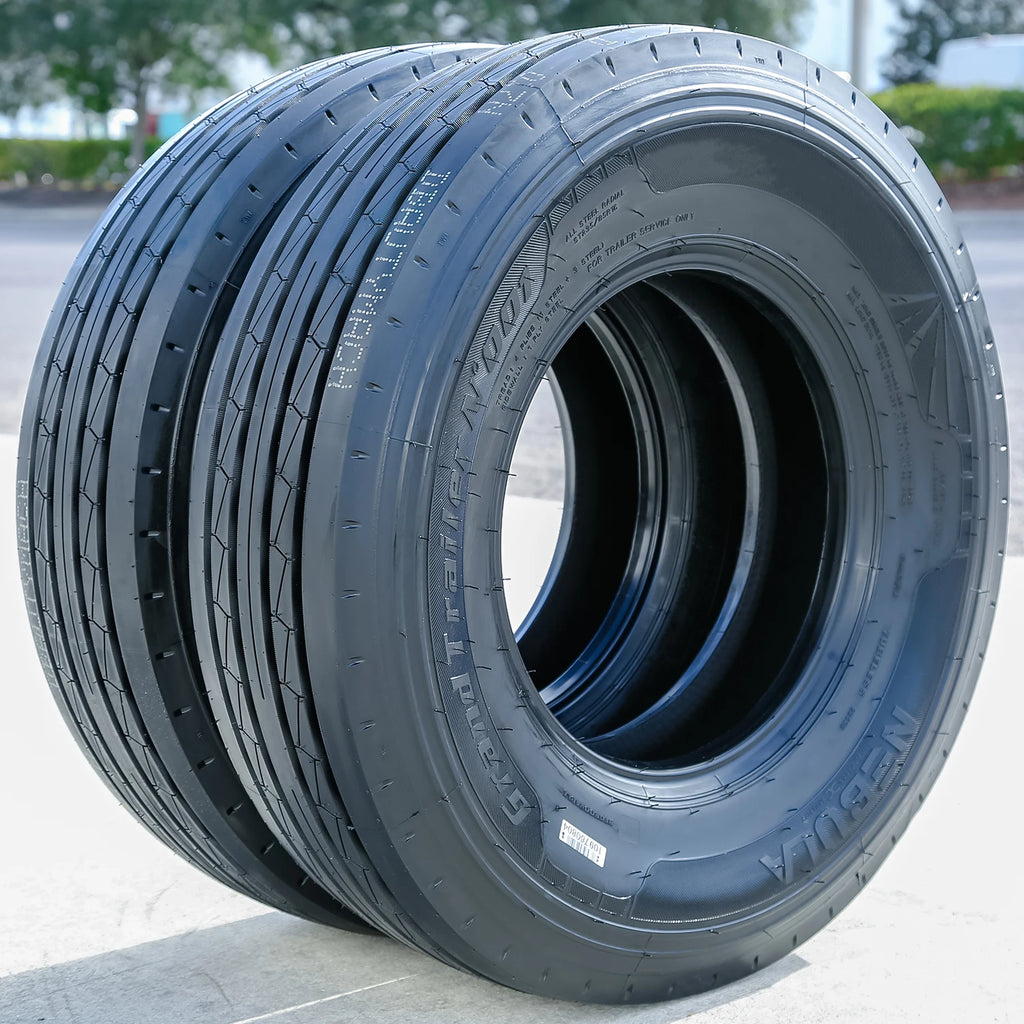 4 Tires Nebula Grand Trailer-N' 001 All Steel ST 225/75R15 Load F 12 Ply Trailer