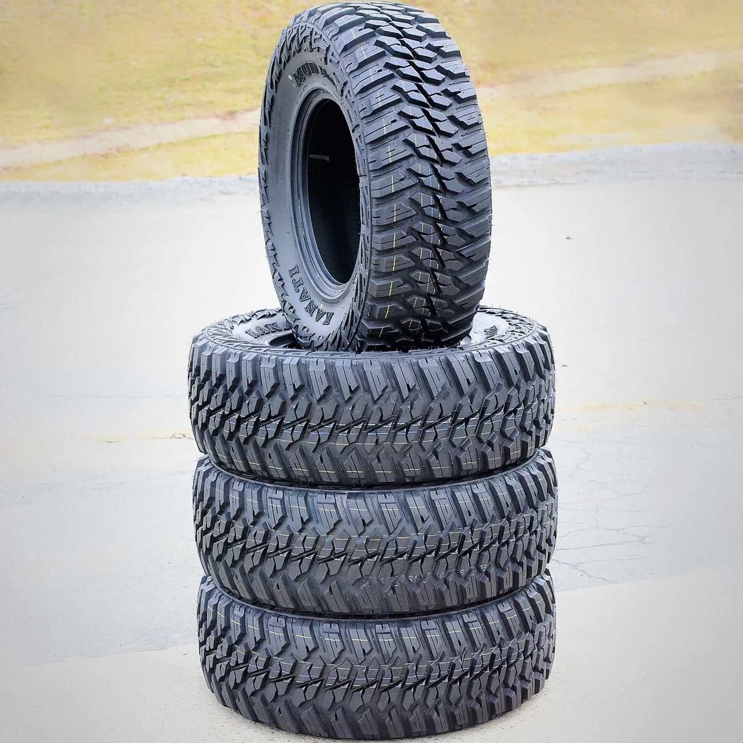 4 Tires Kanati Mud Hog M/T LT 265/70R17 Load E 10 Ply MT Mud