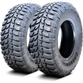 2 New Crosswind M/T LT 225/75R16 Load D 8 Ply MT Mud Tires