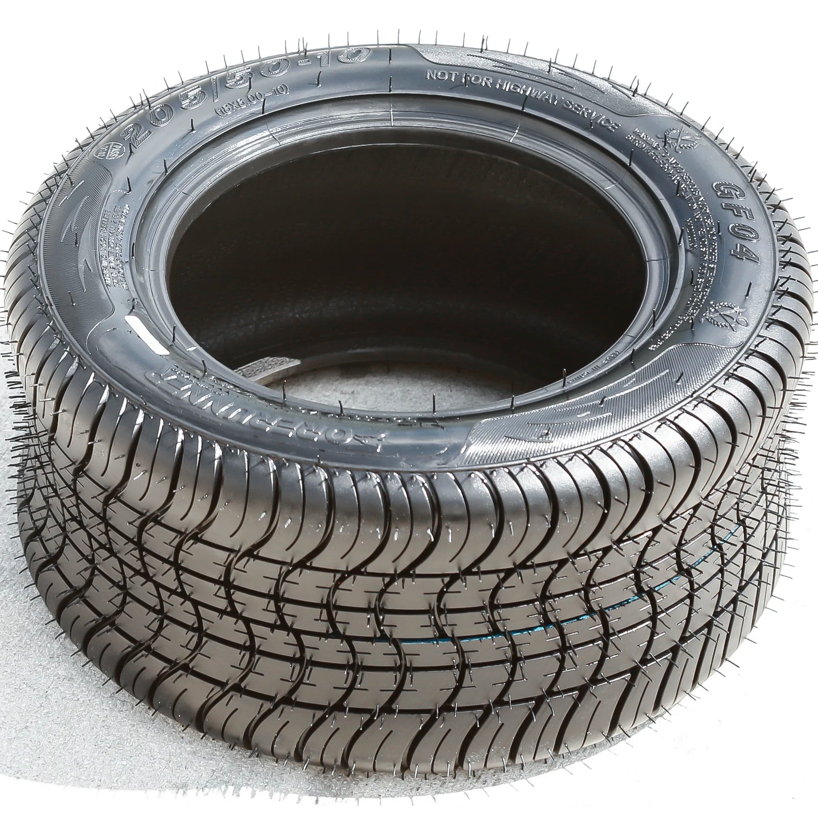 Tire Forerunner GF04 205/50-10 4 Ply Golf Cart