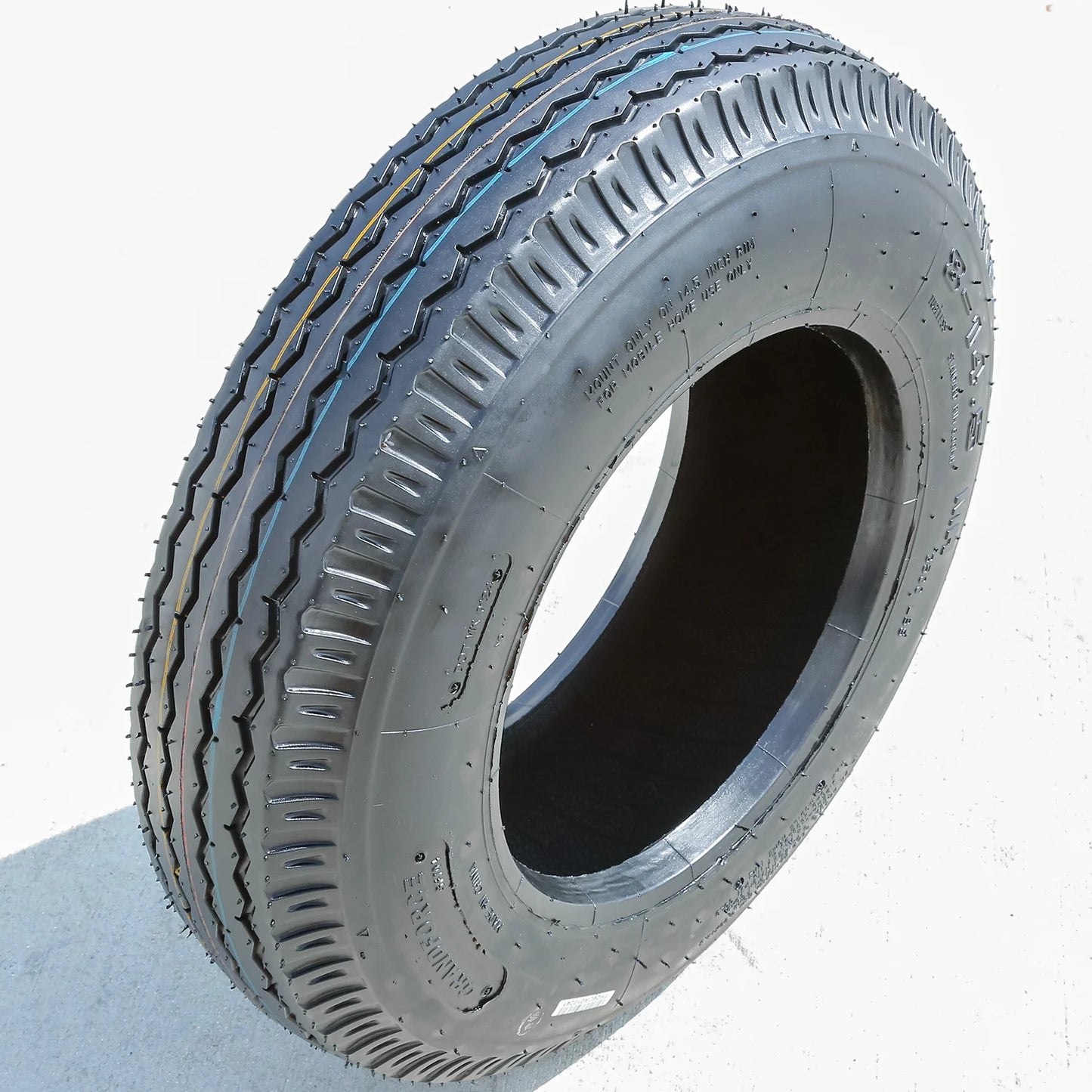 6 Tires Grandforce GF704 ST 8-14.5 Load G 14 Ply Mobile Home Trailer