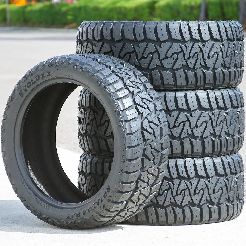 4 Tires Evoluxx Rotator R/T LT 37X13.50R26 Load F 12 Ply RT Rugged Terrain