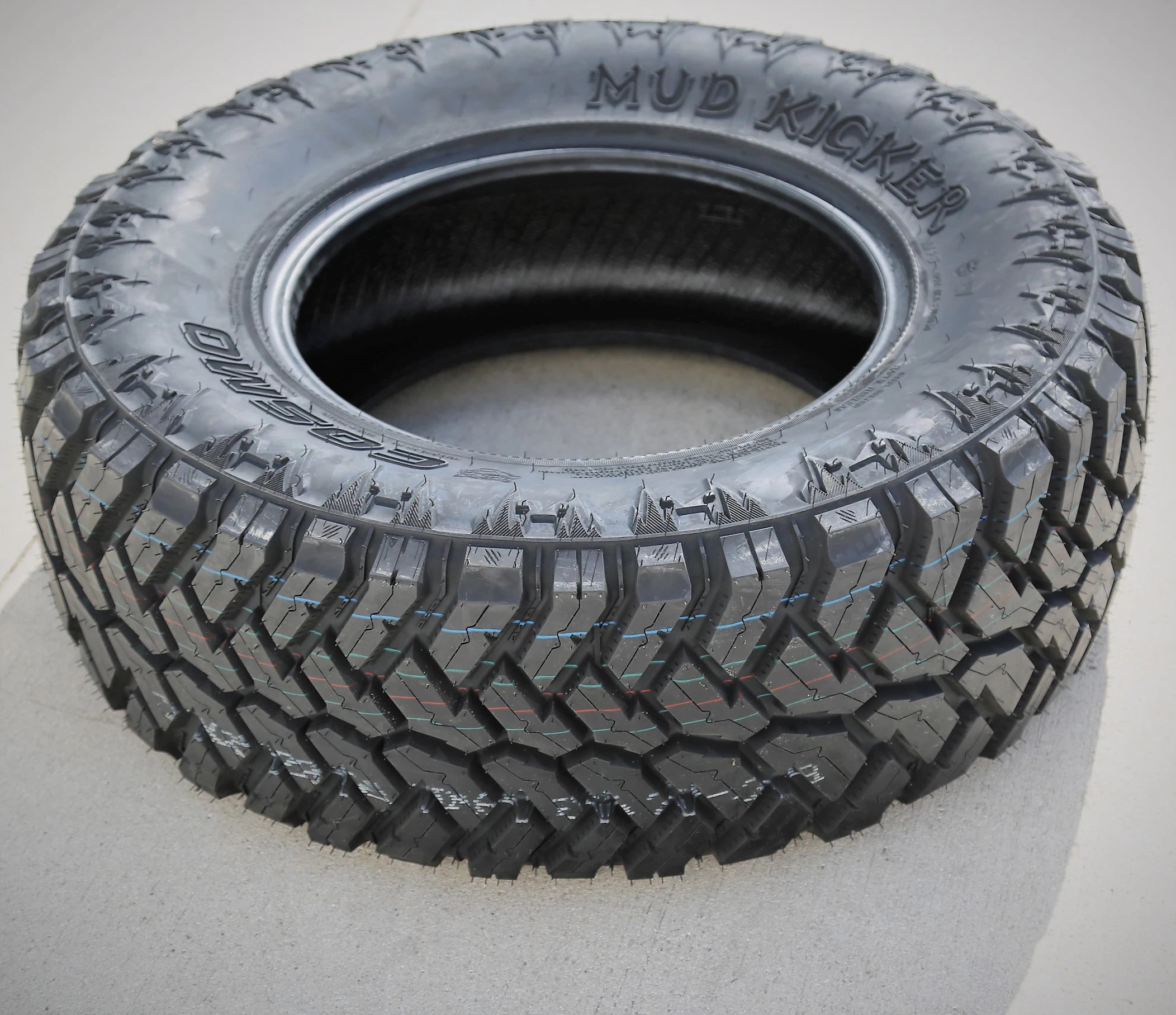 Tire Cosmo Mud Kicker LT 305/55R20 Load F 12 Ply MT M/T Mud