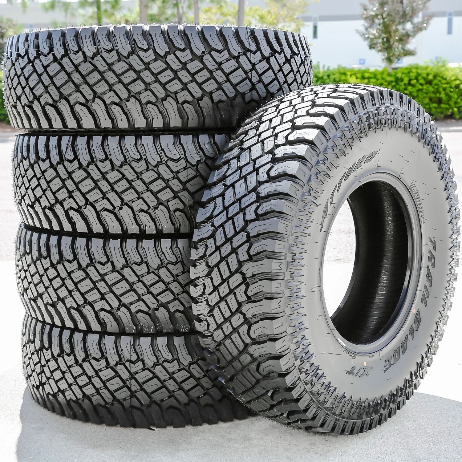 5 Tires Atturo Trail Blade X/T LT 35X12.50R17 121Q E 10 Ply XT Extreme Terrain