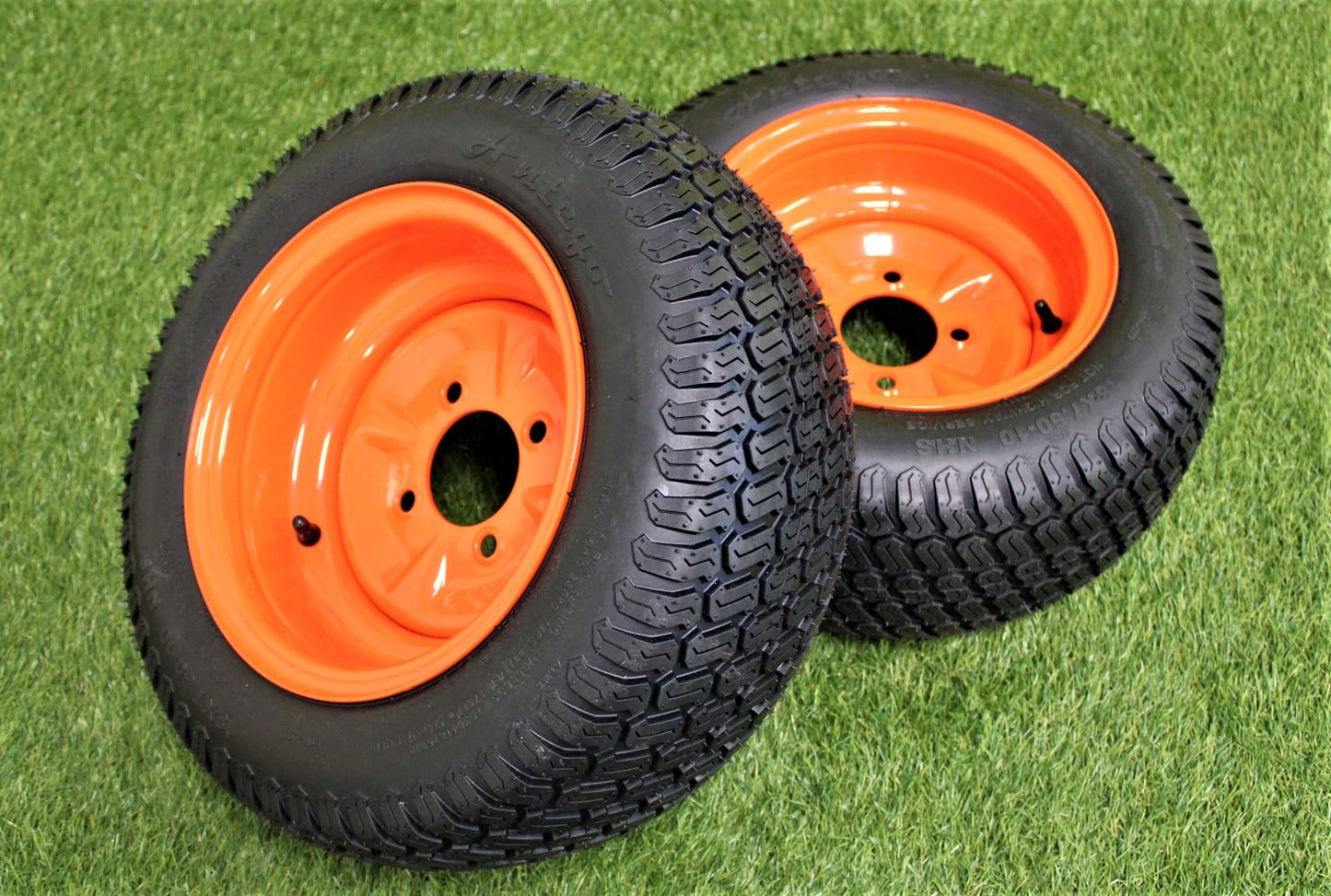 Antego Tire & Wheel (Qty: 1) 18x7.50-10 | Perfect Fit for Kubota OEM Part #K3001-17300