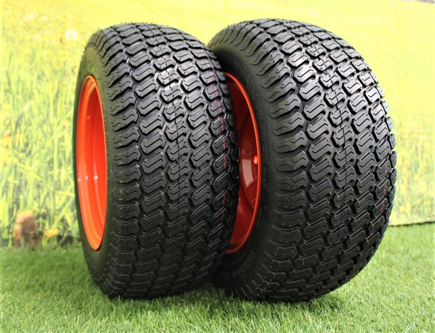 Antego Tire & Wheel (Qty: 1) 18x7.50-10 | Perfect Fit for Kubota OEM Part #K3001-17300