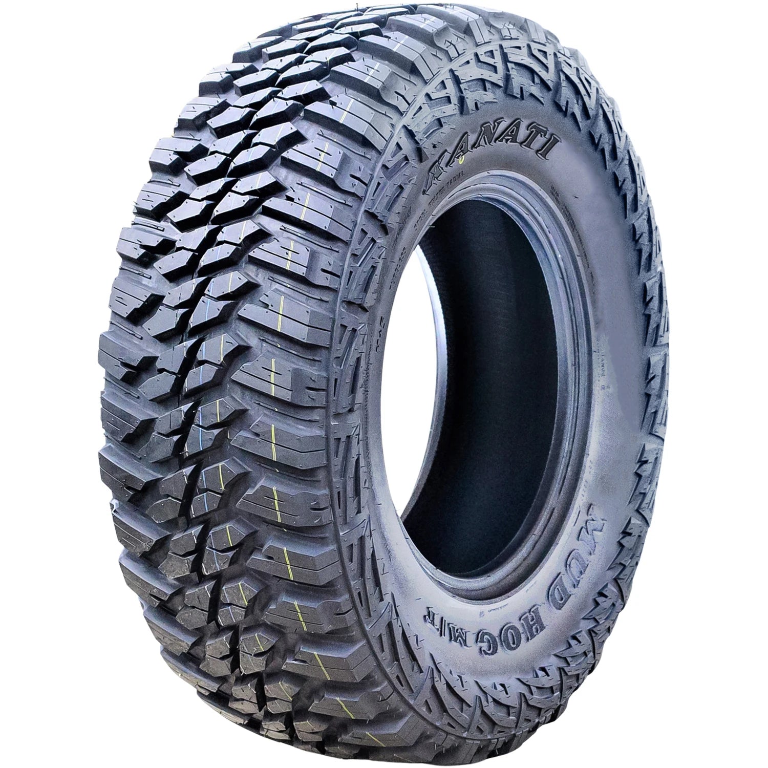Tire Kanati Mud Hog M/T LT 35X12.50R20 Load E 10 Ply MT Mud