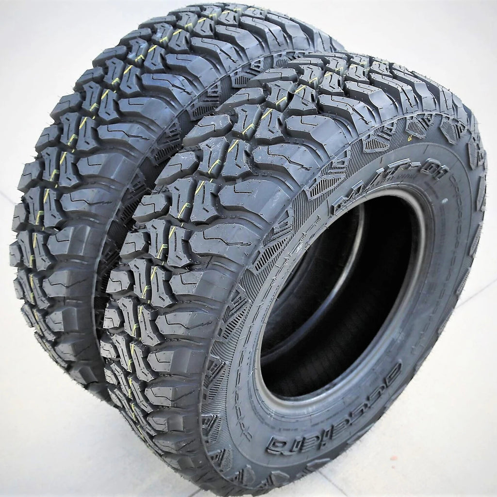 2 Tires Accelera M/T-01 LT 235/85R16 Load E 10 Ply MT M/T Mud