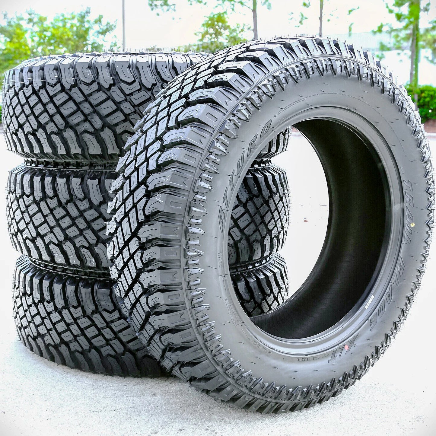 4 Atturo Trail Blade X/T LT 33X12.50R20 Load E 10 Ply (DC) XT Extreme Terrain