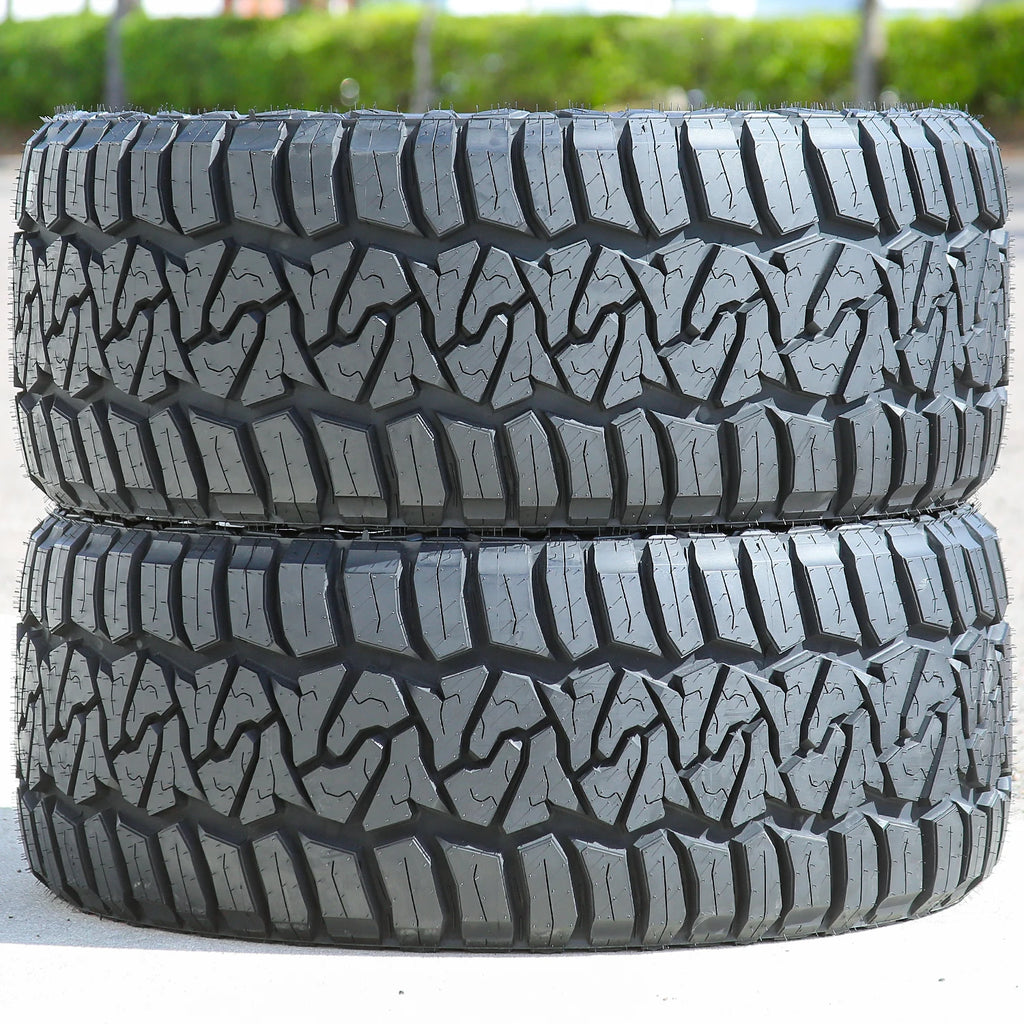 2 Tires Evoluxx Rotator R/T LT 35X12.50R22 Load F 12 Ply RT Rugged Terrain