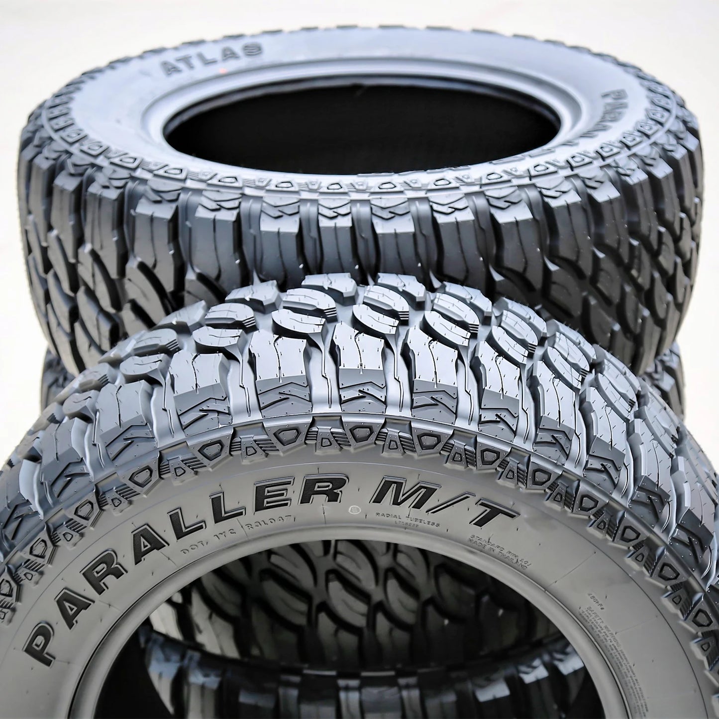 Tire Atlas Paraller M/T LT 295/70R17 Load E 10 Ply MT Mud
