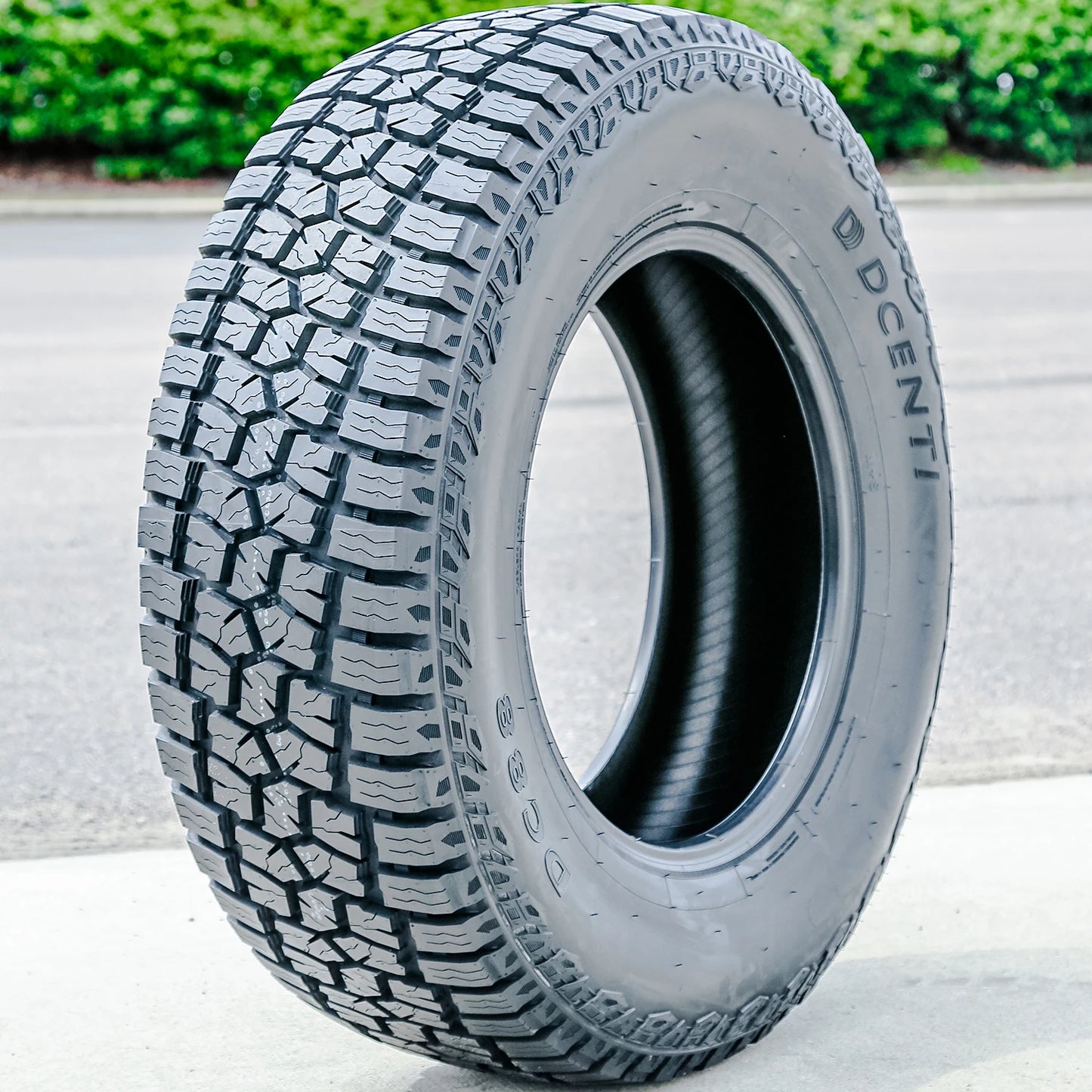 6 Tires Dcenti DC88 AT Semi-Steel LT 33X12.50R20 Load F 12 Ply A/T All Terrain