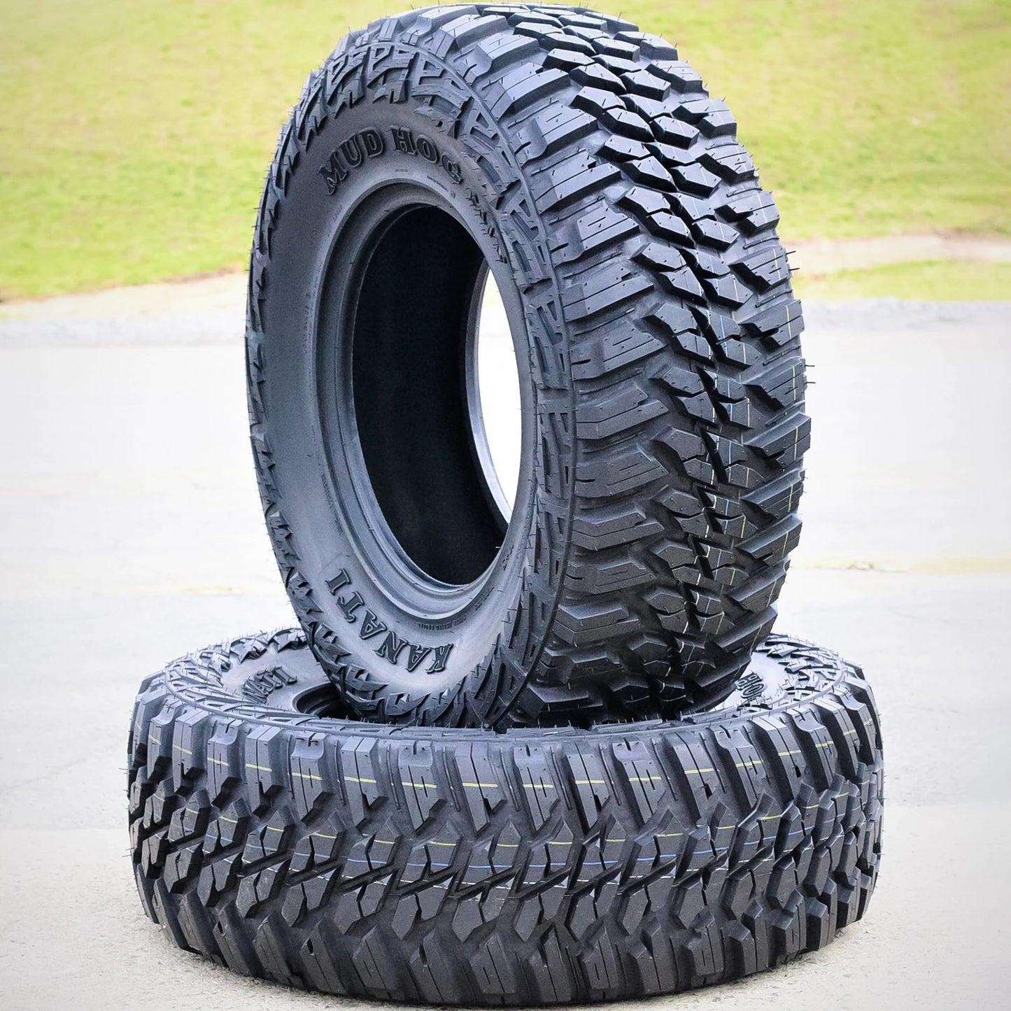 2 Tires Kanati Mud Hog M/T LT 285/70R17 Load E 10 Ply MT Mud