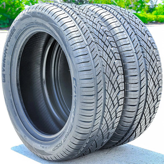 2 Tires Venom Power Covert Grip ASP 215/45R17 91V XL AS A/S Performance