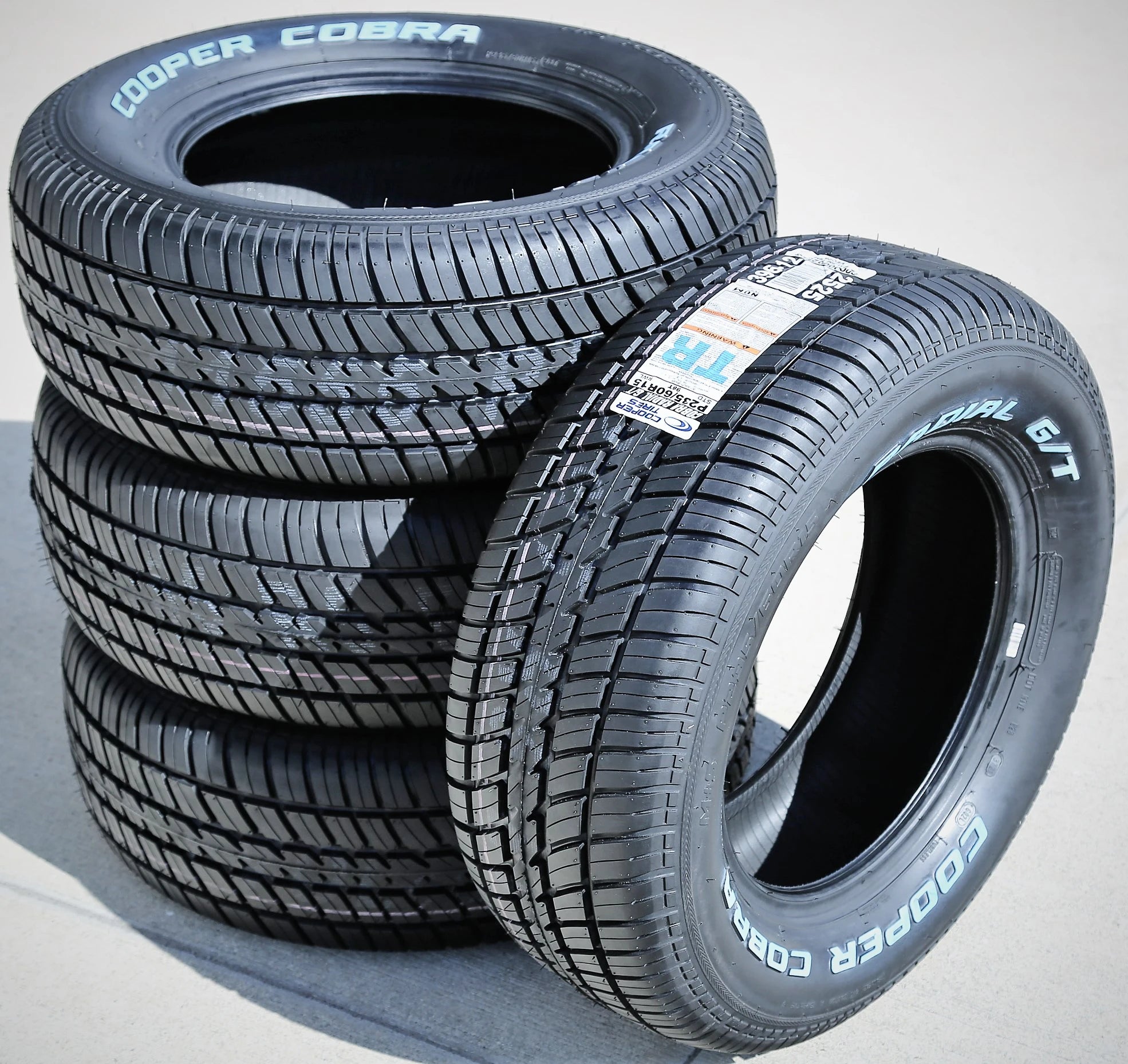 4 Tires Cooper Cobra Radial G/T 235/60R15 98T A/S All Season