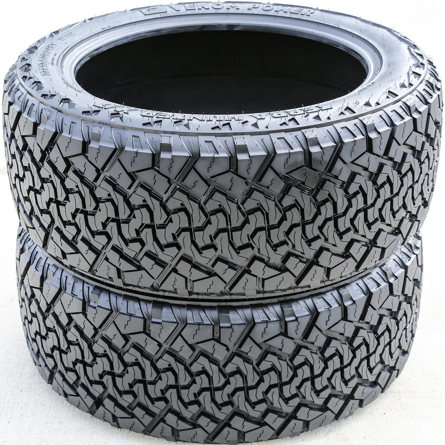 2 Tires Venom Power Terra Hunter X/T LT 37X13.50R24 F 12 Ply Extreme Terrain