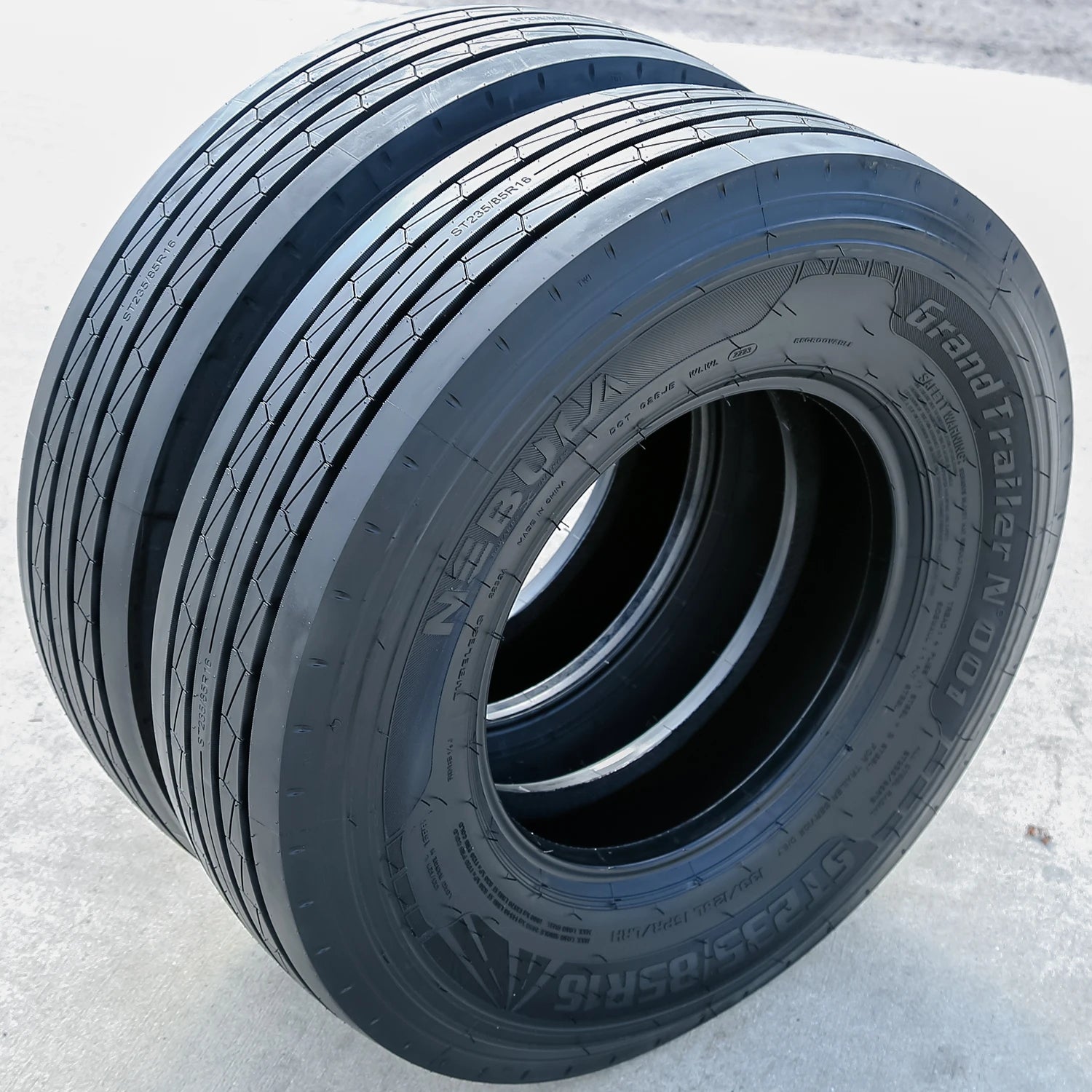 4 Tires Nebula Grand Trailer-N' 001 All Steel ST 235/85R16 Load H 16 Ply Trailer