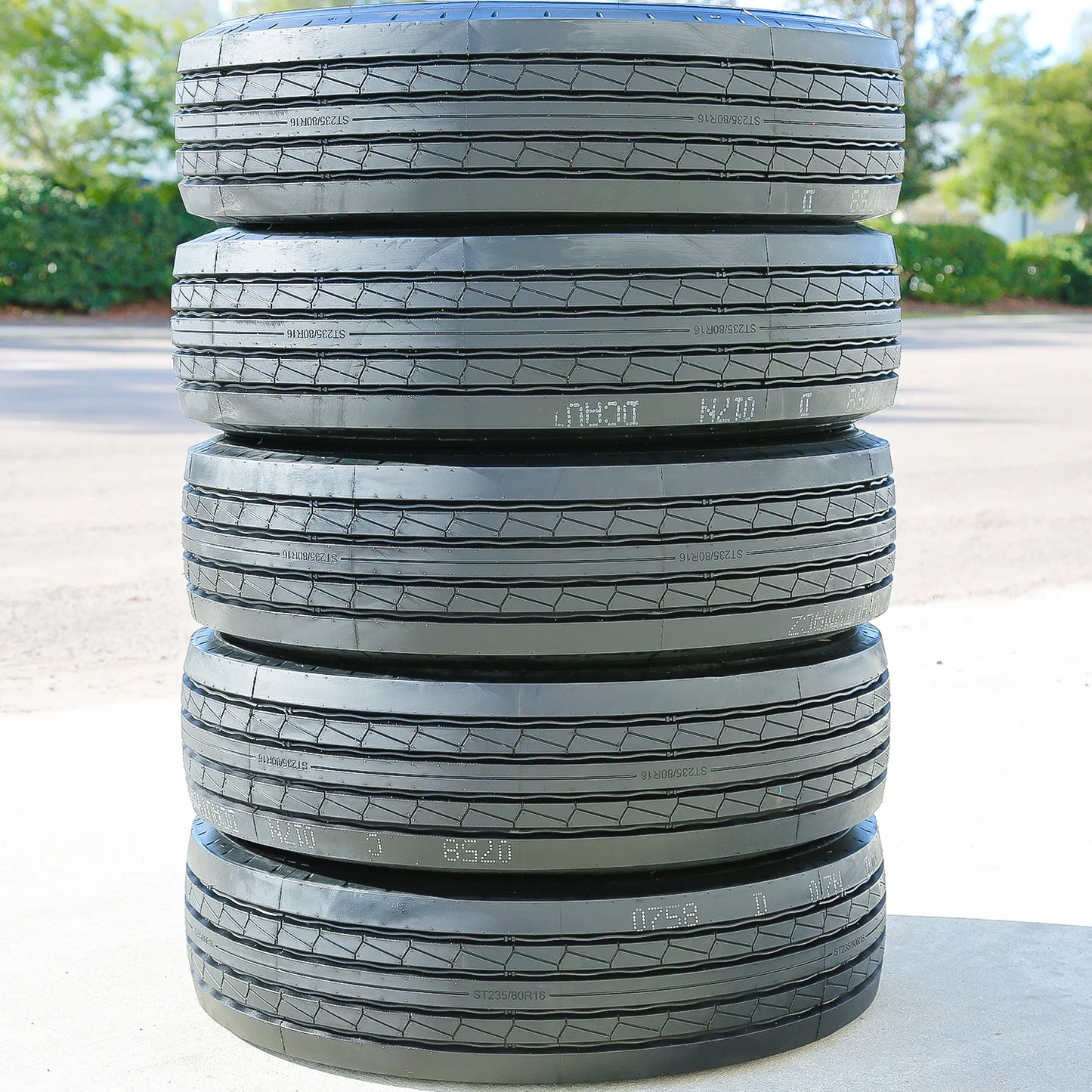 6 Tires Nebula Grand Trailer-N' 001 All Steel ST 235/80R16 Load G 14 Ply Trailer