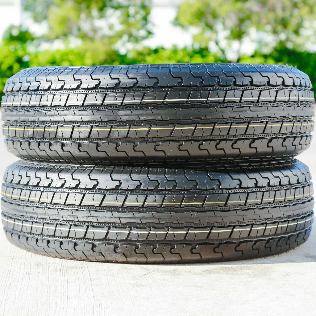 Tire Roundrule ST Hikee Semi Steel 205/75R15 205-75-15 E 10 Ply Trailer