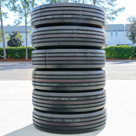 6 Tires Roundrule Xtra All Steel ST 235/85R16 Load G 14 Ply Trailer
