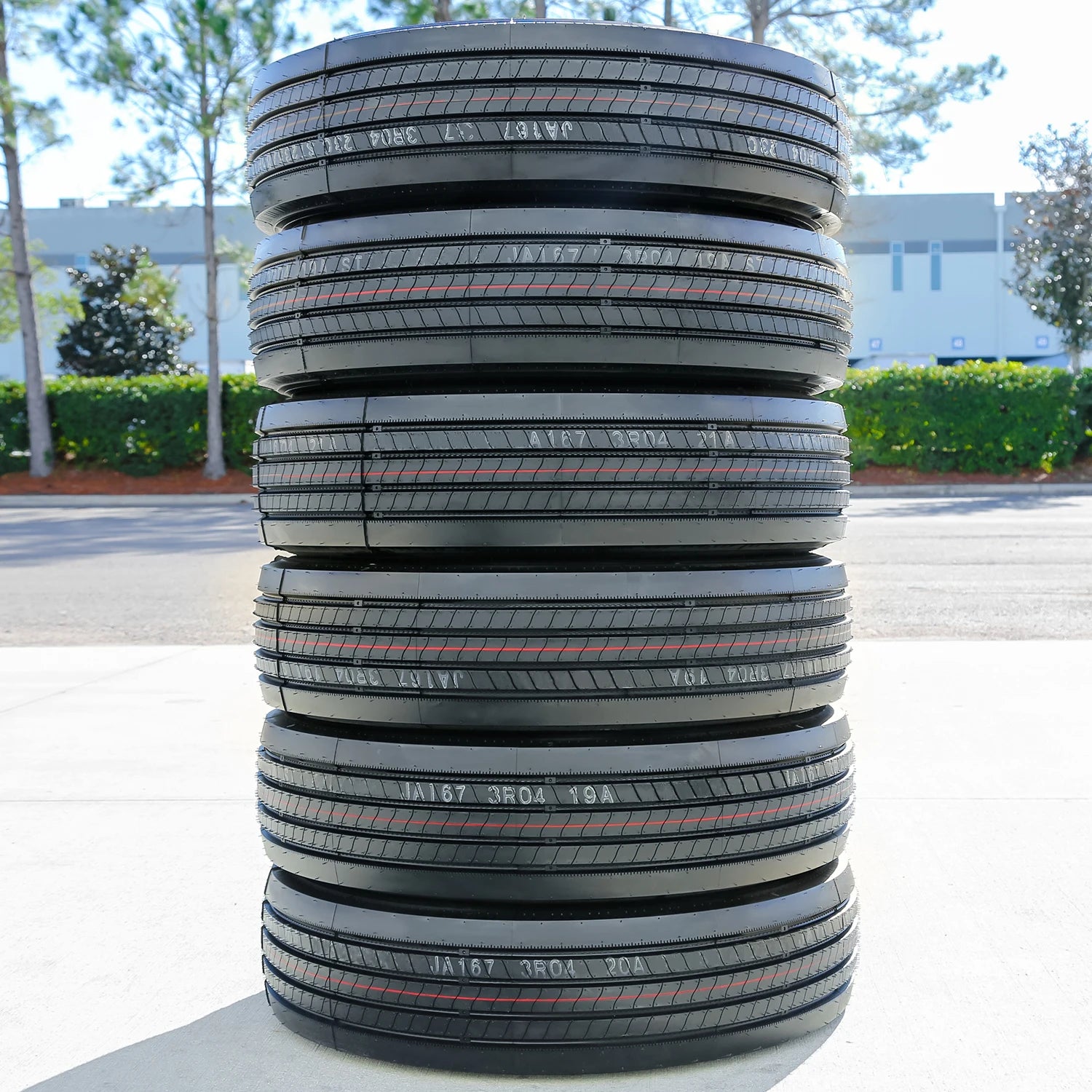 6 Tires Roundrule Xtra All Steel ST 235/80R16 Load H 16 Ply Trailer
