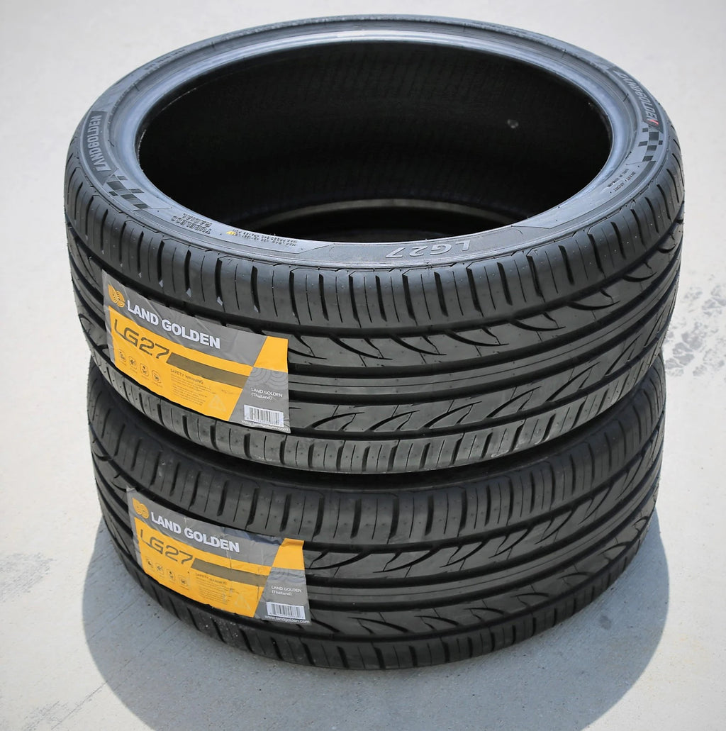 2 Tires Landgolden LG27 255/35ZR20 255/35R20 97W XL A/S High Performance