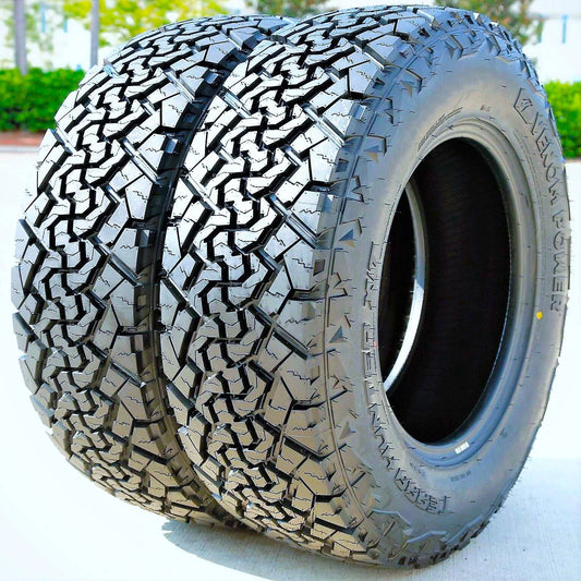 2 Tires Venom Power Terra Hunter X/T 265/75R16 116T XT Extreme Terrain