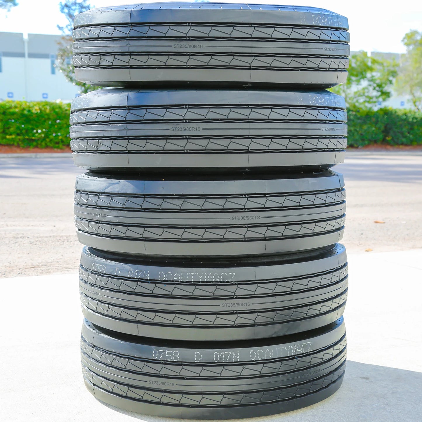 6 Tires Nebula Grand Trailer-N' 001 All Steel ST 235/80R16 Load H 16 Ply Trailer