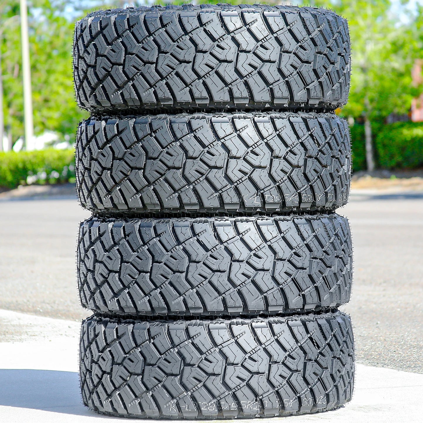 4 Tires Tesche Tires Ridge Blade X/RT LT 285/55R20 12 Ply RT R/T Rugged Terrain