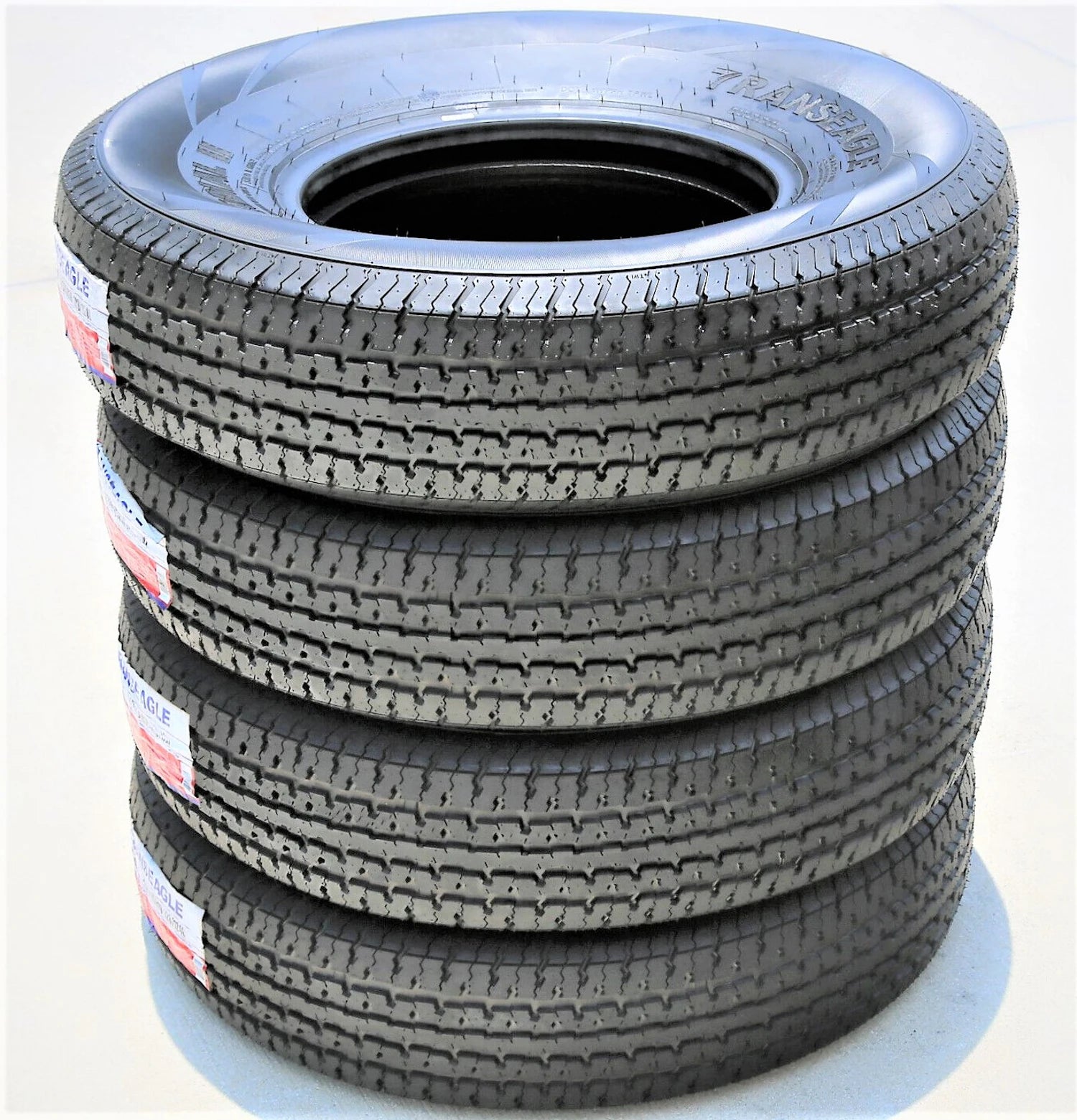 4 Tires Transeagle ST Radial II Steel Belted ST 175/80R13 Load D 8 Ply Trailer