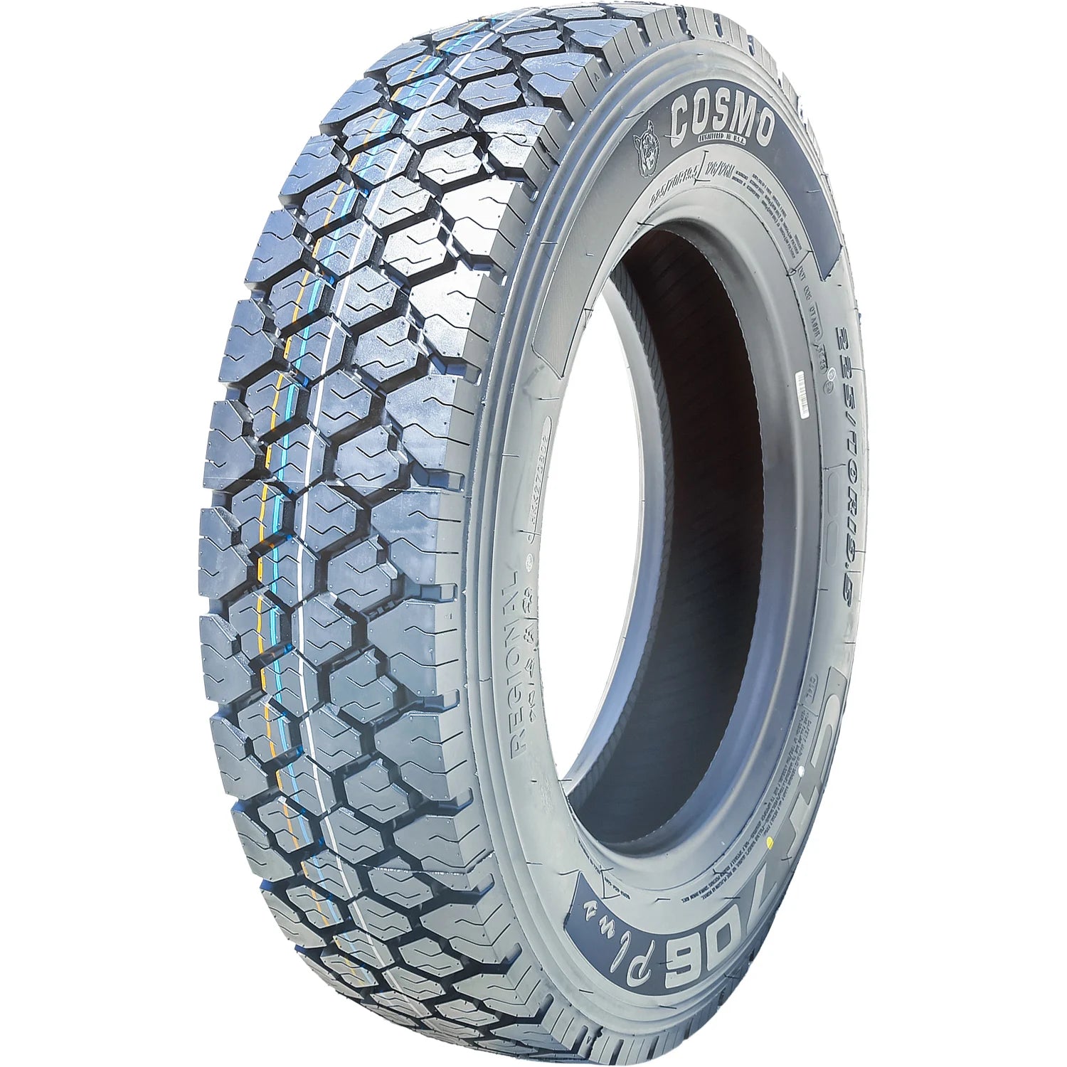 Tire Cosmo CT706 Plus 225/70R19.5 Load G 14 Ply Drive Commercial