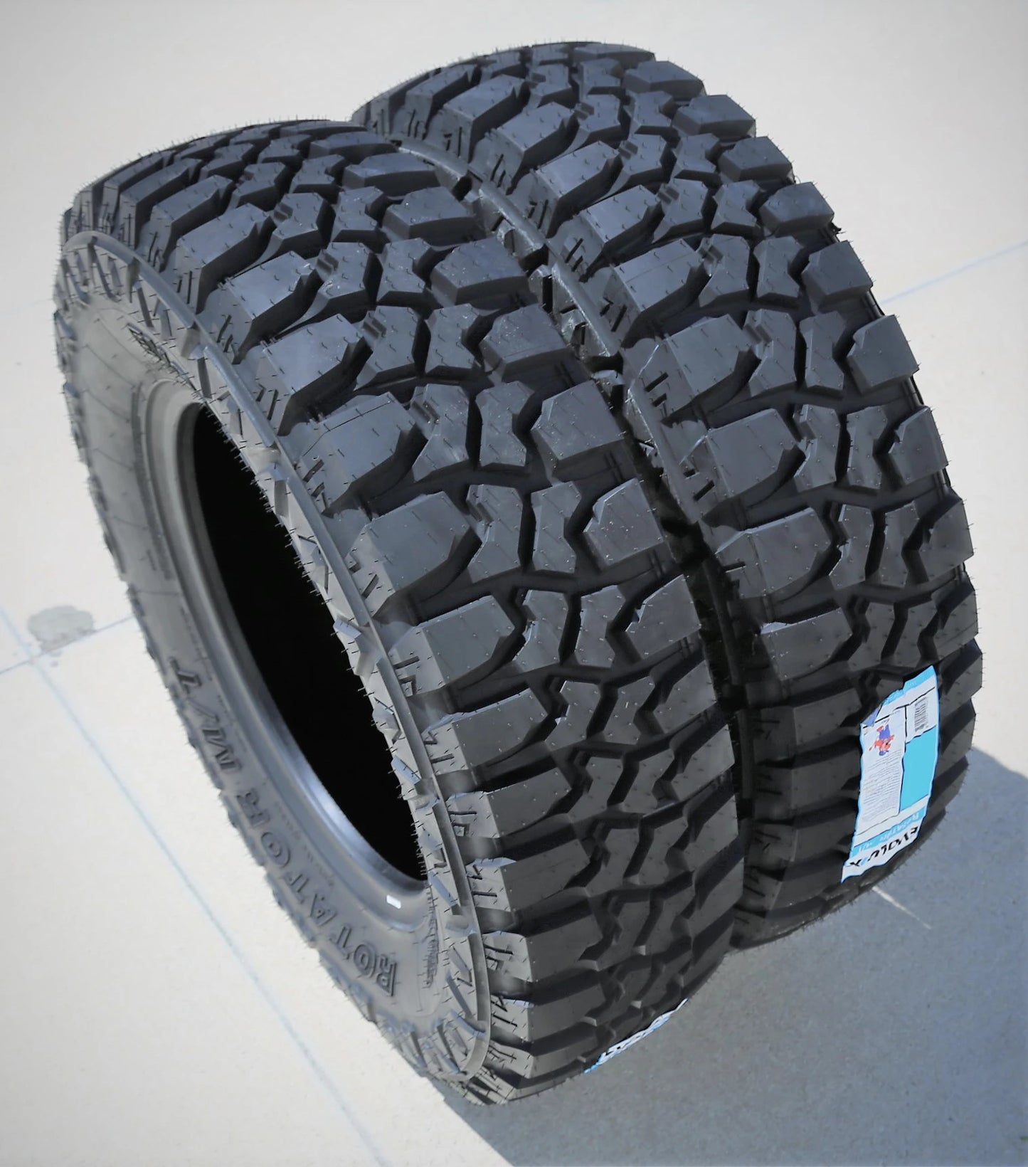 2 Tires Evoluxx Rotator M/T LT 285/75R16 Load E 10 Ply MT Mud