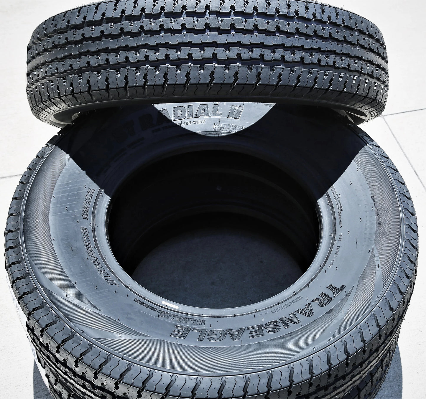 6 New Transeagle ST Radial II ST 235/80R16 F 12 Ply Trailer Tires