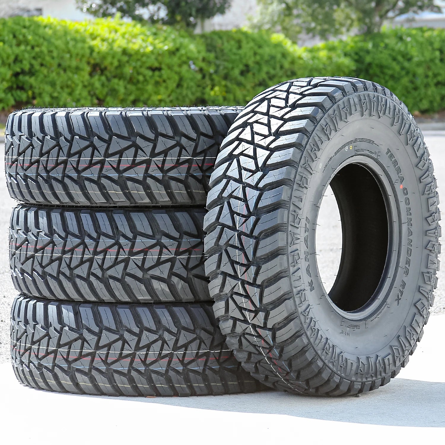 4 Tires Kanati Terra Commander RTX LT 265/70R17 Load E 10 Ply R/T Rugged Terrain