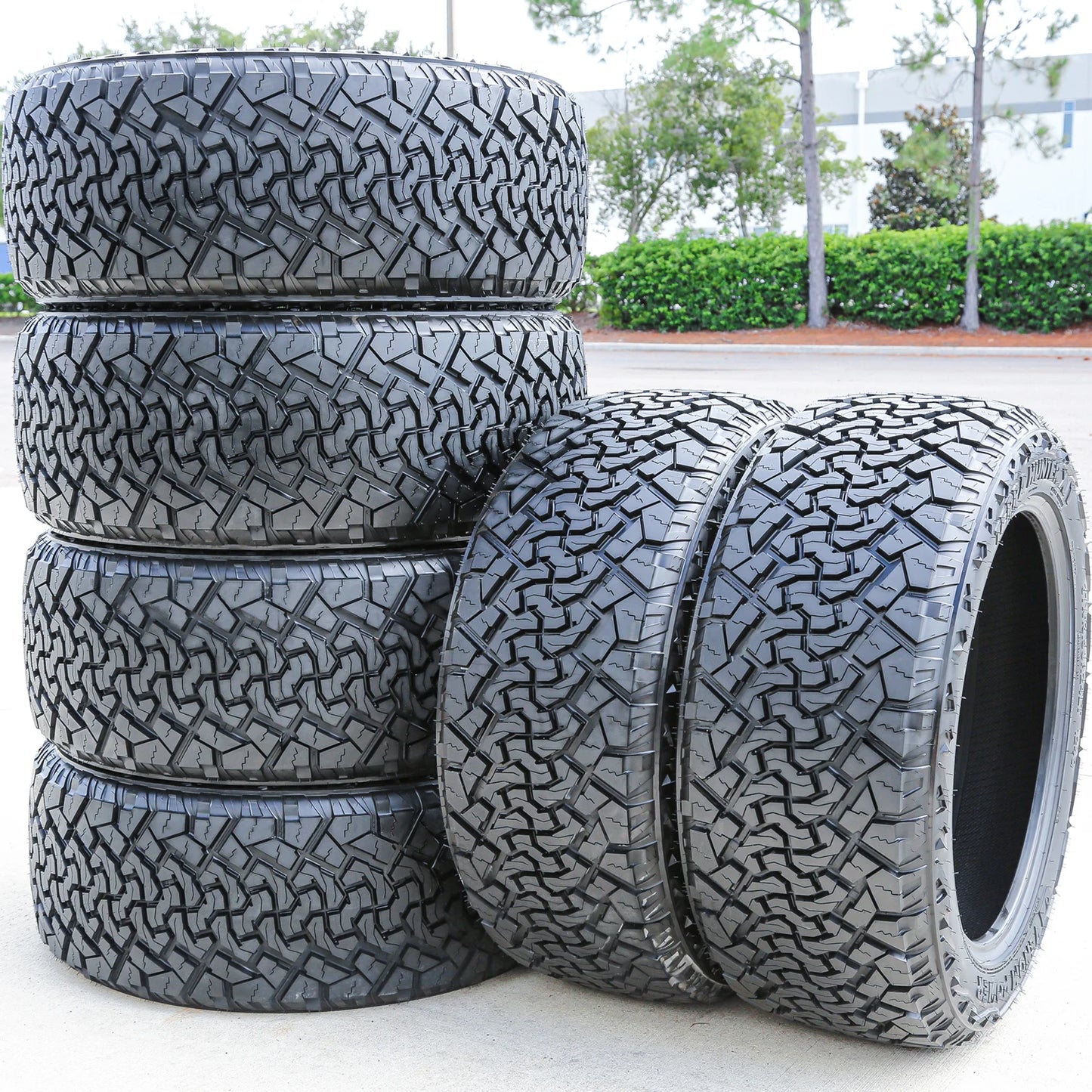 6 Tires Venom Power Terra Hunter X/T LT 37X13.50R24 F 12 Ply Extreme Terrain