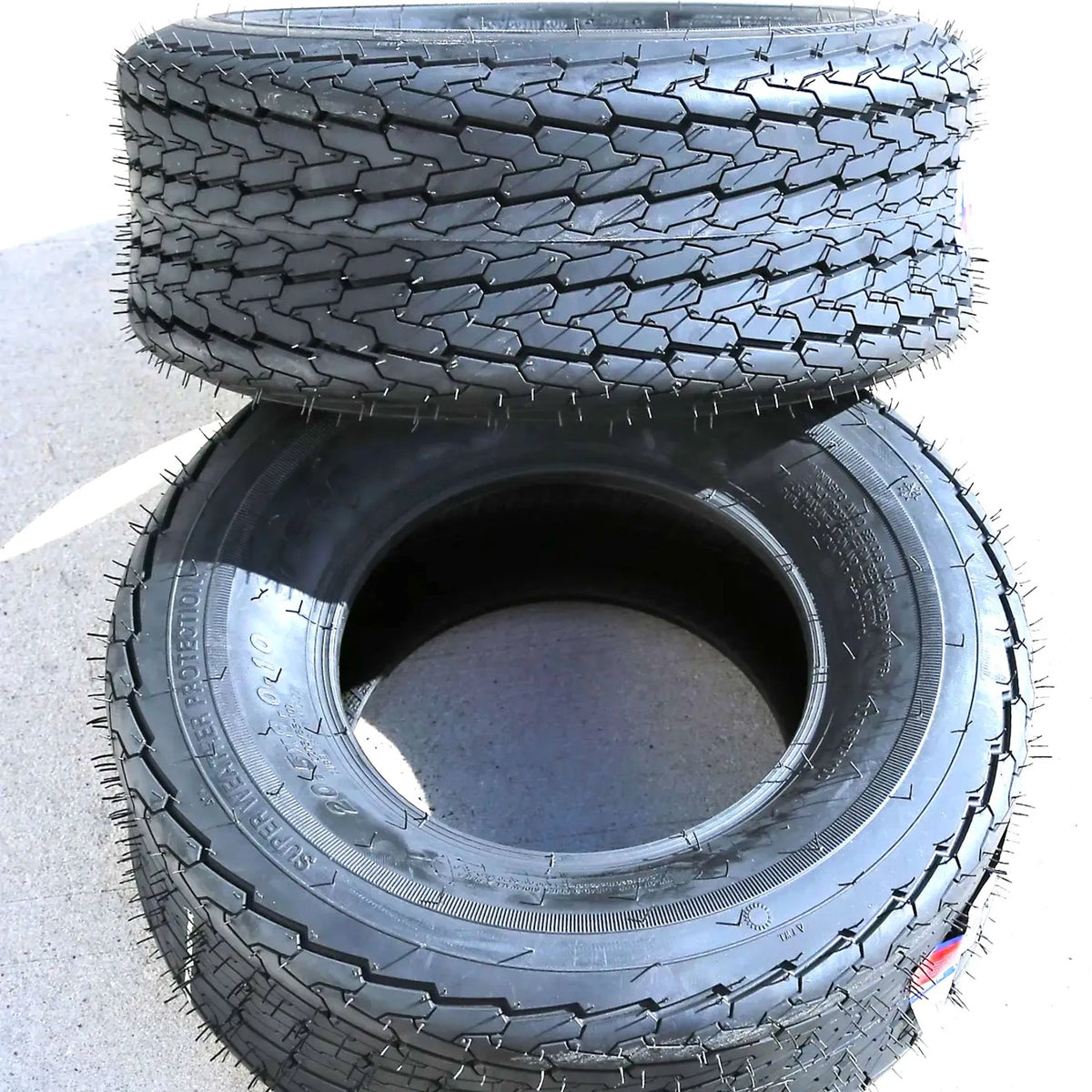 2 Tires Transeagle TE20 ST 20.5X8.00-10 20.5X8-10 Load E 10 Ply Trailer