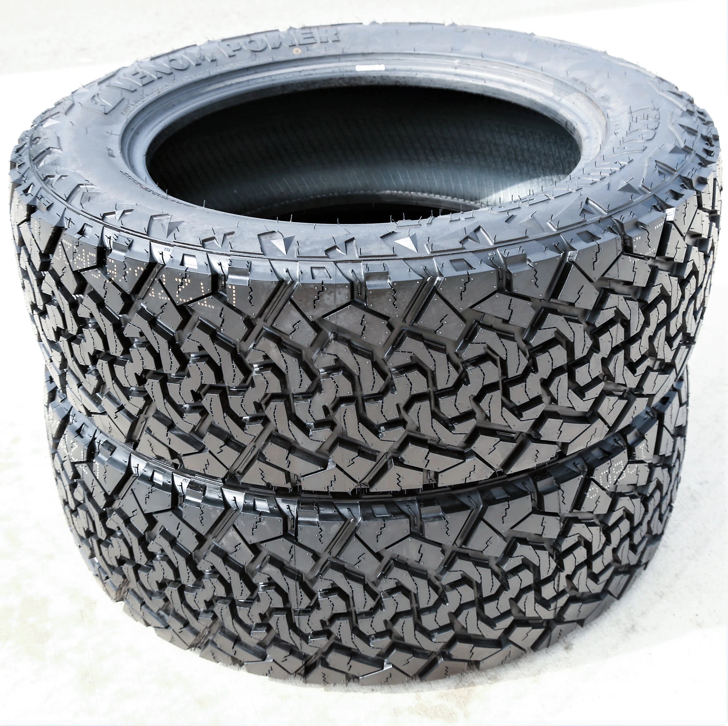 2 Tires Venom Power Terra Hunter X/T LT 285/75R16 Load E 10 Ply Extreme Terrain