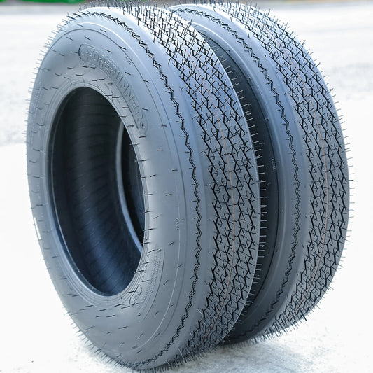 2 Tires Forerunner QH502 ST 4.8-8 Load C 6 Ply Boat Trailer