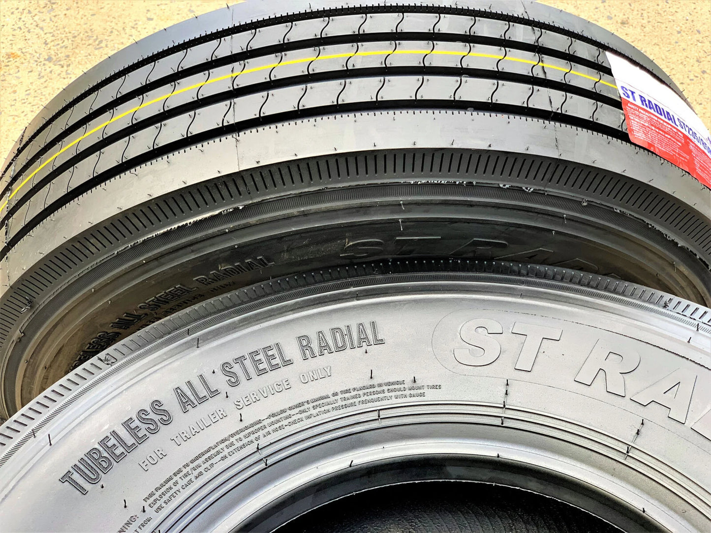 5 Tires Transeagle All Steel ST Radial ST 235/80R16 Load G 14 Ply Trailer