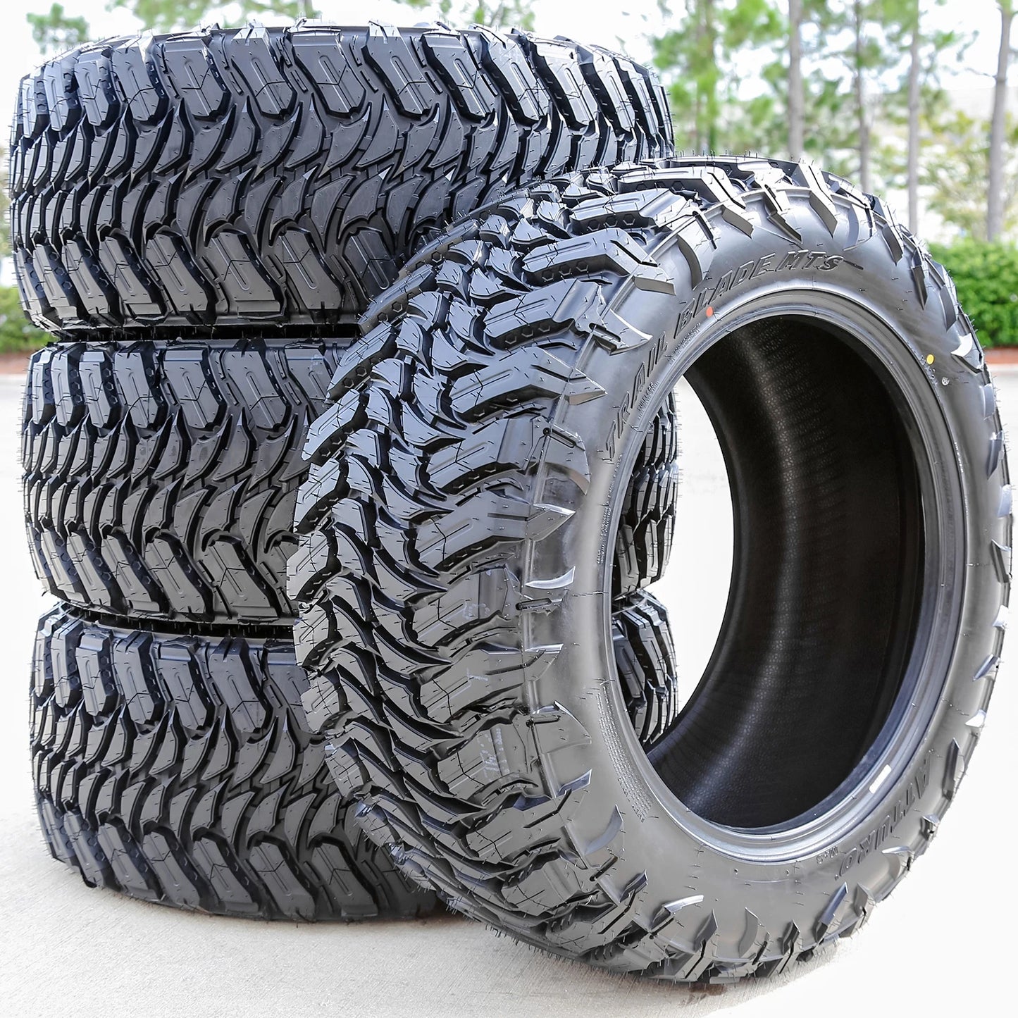 5 Tires Atturo Trail Blade MTS LT 35X13.50R22 Load F 12 Ply MT M/T Mud