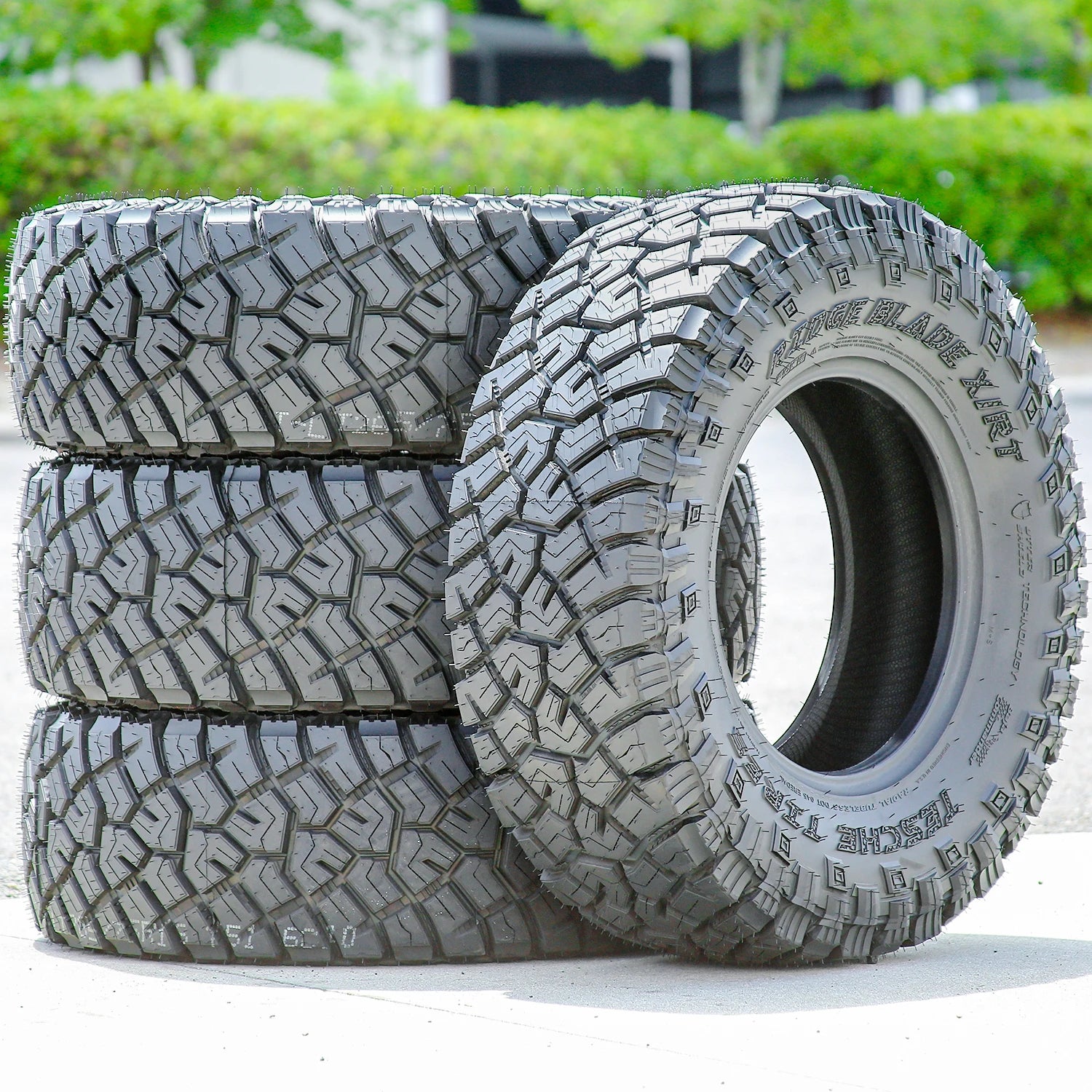 4 Tires Tesche Tires Ridge Blade X/RT LT 33X12.50R15 8 Ply RT R/T Rugged Terrain