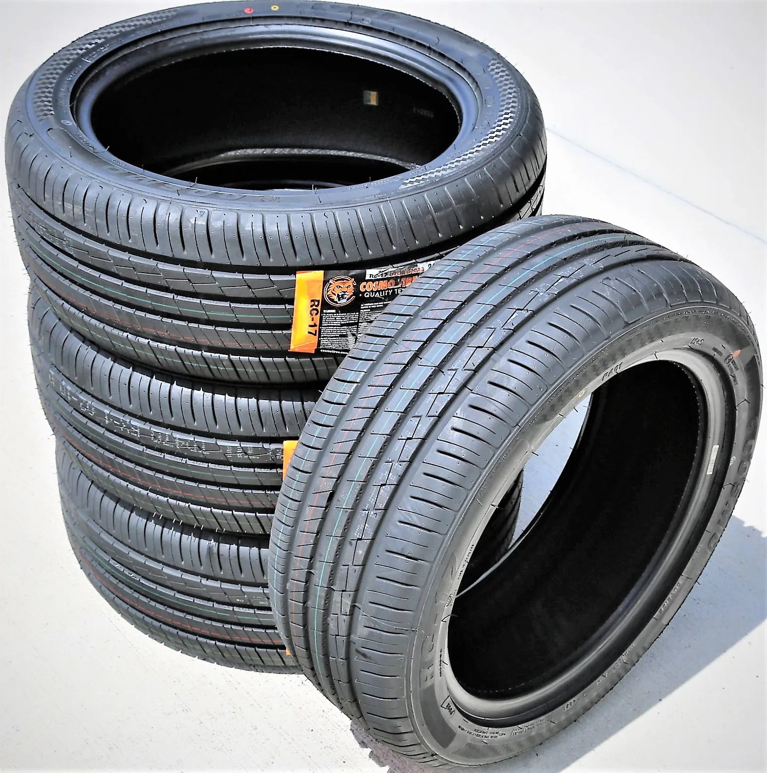 2 Tires Cosmo RC-17 195/55R15 85V AS All Season A/S