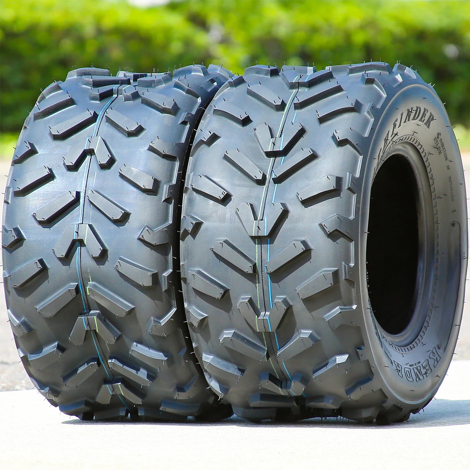 2 Tires Kenda K530 Pathfinder 25x10.00-12 25x10-12 45N 4 Ply AT A/T ATV UTV