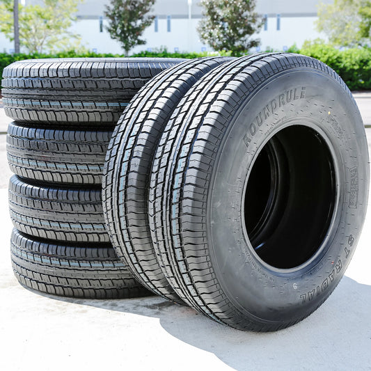 6 Tires Roundrule ST Radial ST 235/85R16 Load F 12 Ply Trailer